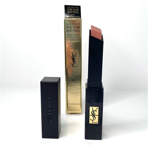 YSL Exploding Nude (317) The Slim Velvet Radical Matte